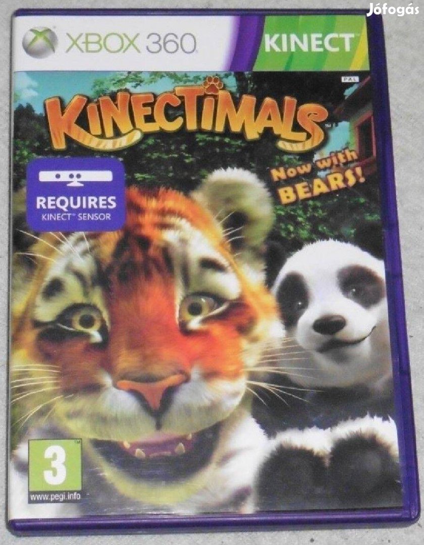 Kinect Kinectimals - Now With Bears! (állatos) Gyári Xbox 360 Játék