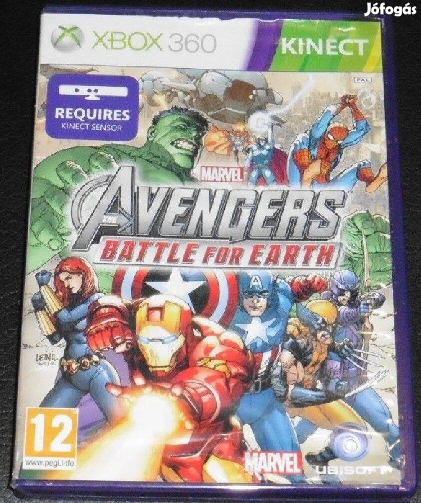 Kinect Marvel Avengers (pókember, hulk) Gyári Xbox 360 Játék Akár