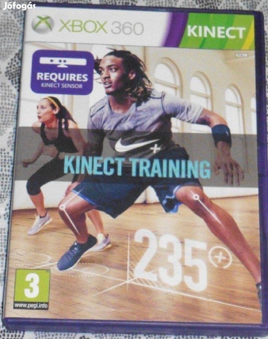 Kinect Nike Training (Fitness) Gyári Xbox 360 Játék, Akár Féláron