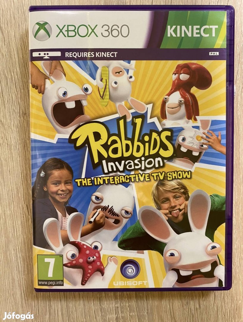 Kinect Rabbids Invasion Gyári Xbox 360 játék