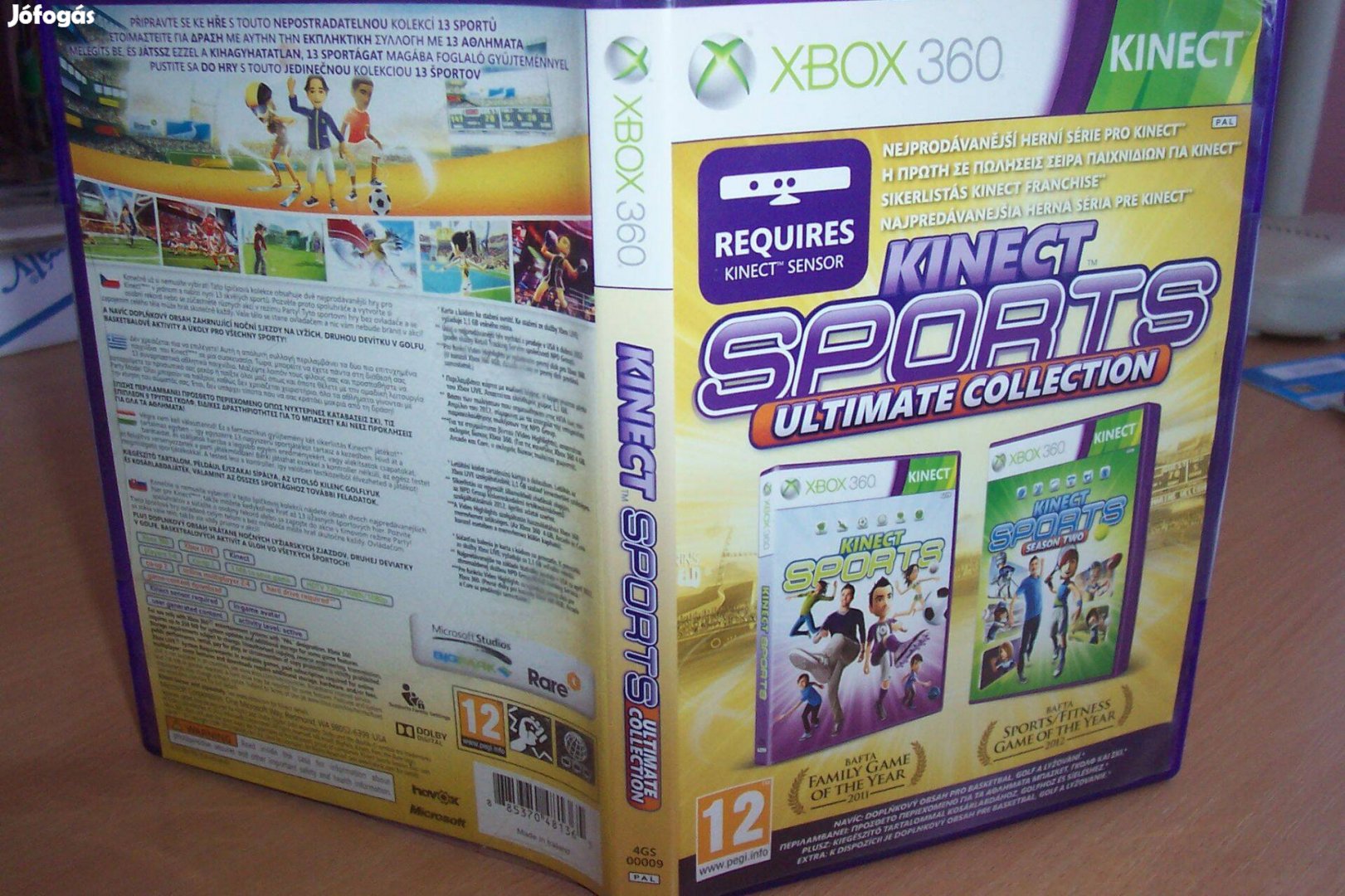 Kinect Sports Ultimate Collection(2DVD) - xbox360 eredeti játék