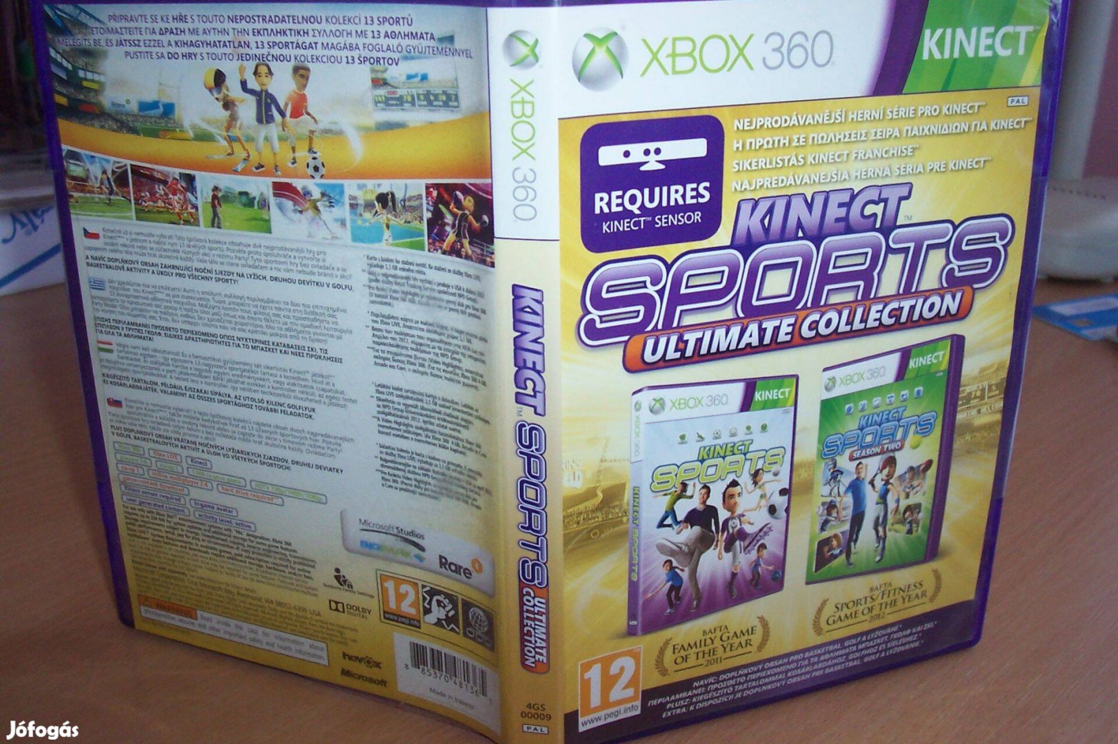 Kinect Sports Ultimate Collection(2DVD)-xbox360konzolhoz játéklemez