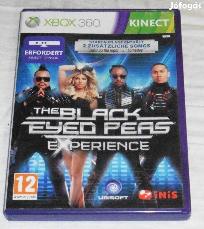 Kinect The Black Eyed Peas Experience (táncolós) Gyári Xbox 360 Játék