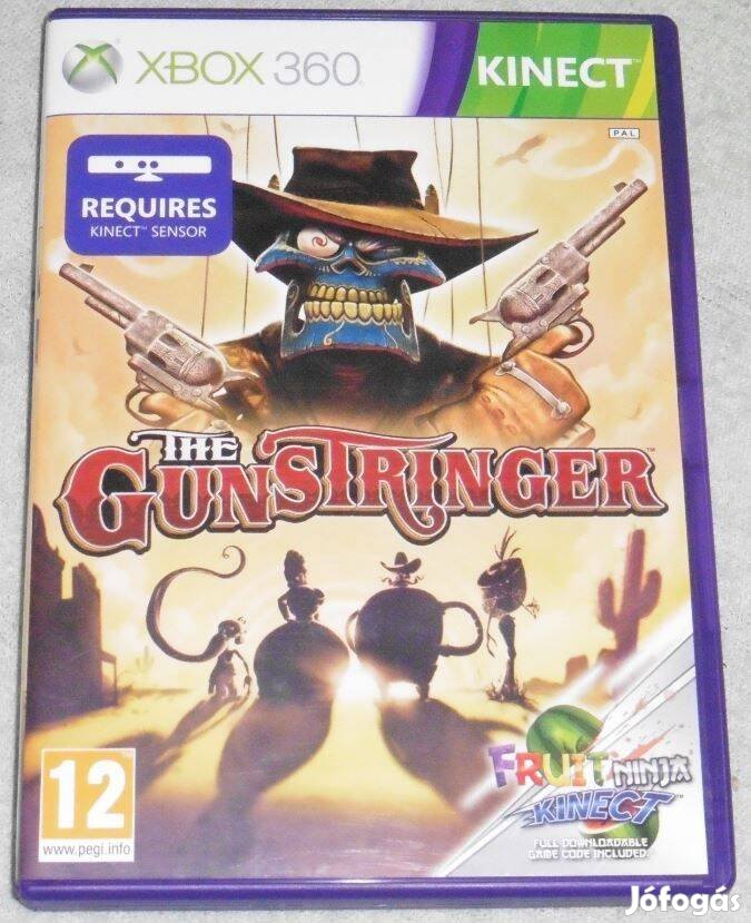 Kinect The Gunstringer (Westernes) Gyári Xbox 360 Játék Akár Féláron