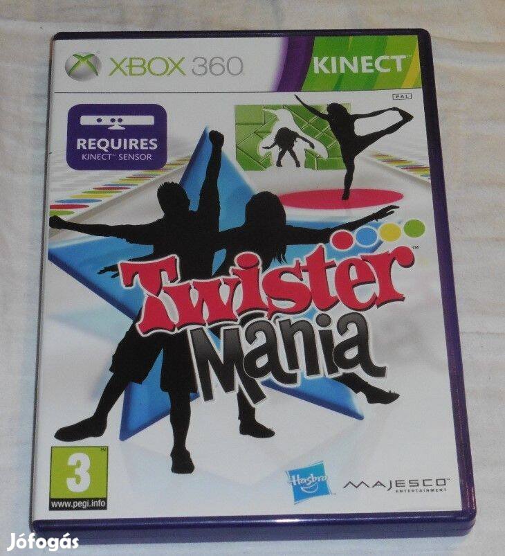 Kinect Twister Mania Gyári Xbox 360 Játék Akár Féláron