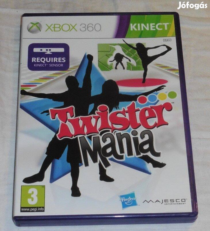 Kinect Twister Mania Gyári Xbox 360 Játék Akár Féláron