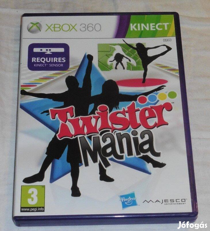 Kinect Twister Mania Gyári Xbox 360 Játék Akár Féláron