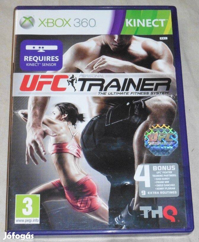 Kinect UFC Personal Trainer (Harcművészet, Edzés) Gyári Xbox 360 Játék