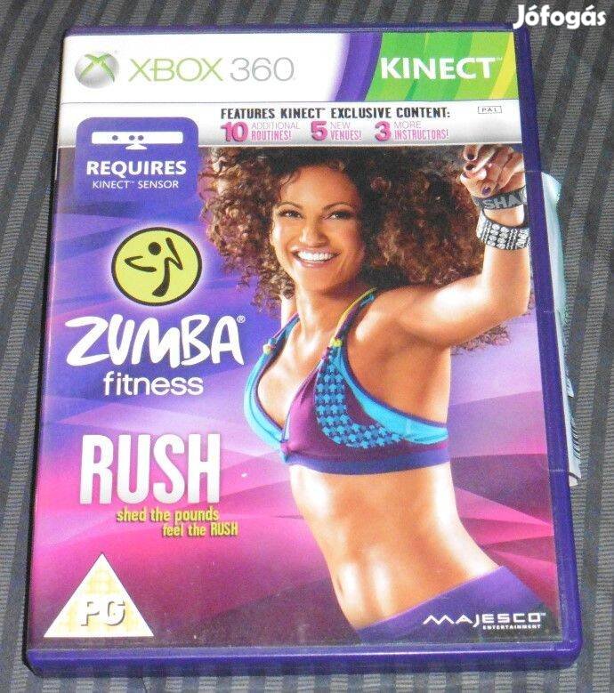 Kinect Zumba Fitness 2. Rush (Fitness) Gyári Xbox 360 Játék