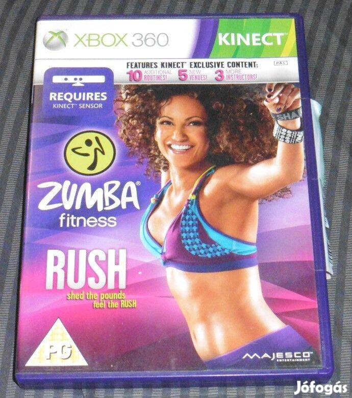 Kinect Zumba Fitness 2. Rush (Fitness) Gyári Xbox 360 Játék