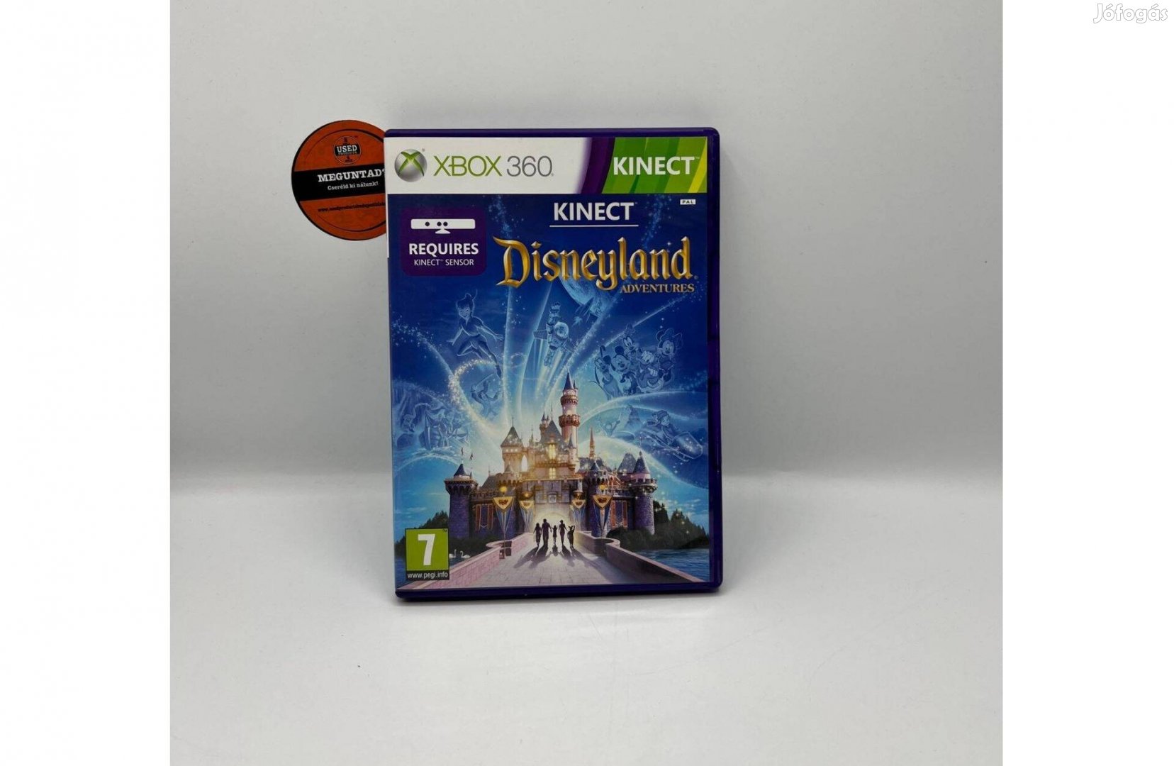 Kinect: Disneyland Adventures - Xbox 360 játék, használt