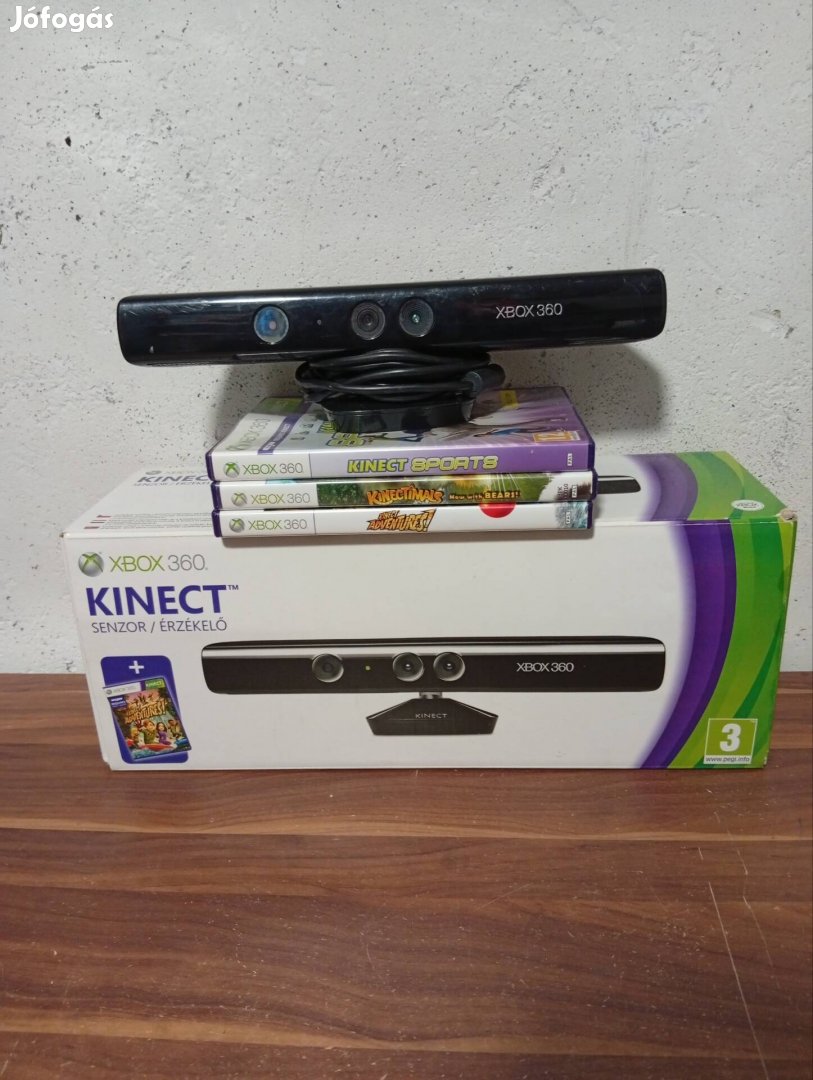 Kinect szenzor Xbox 360 gépekhez