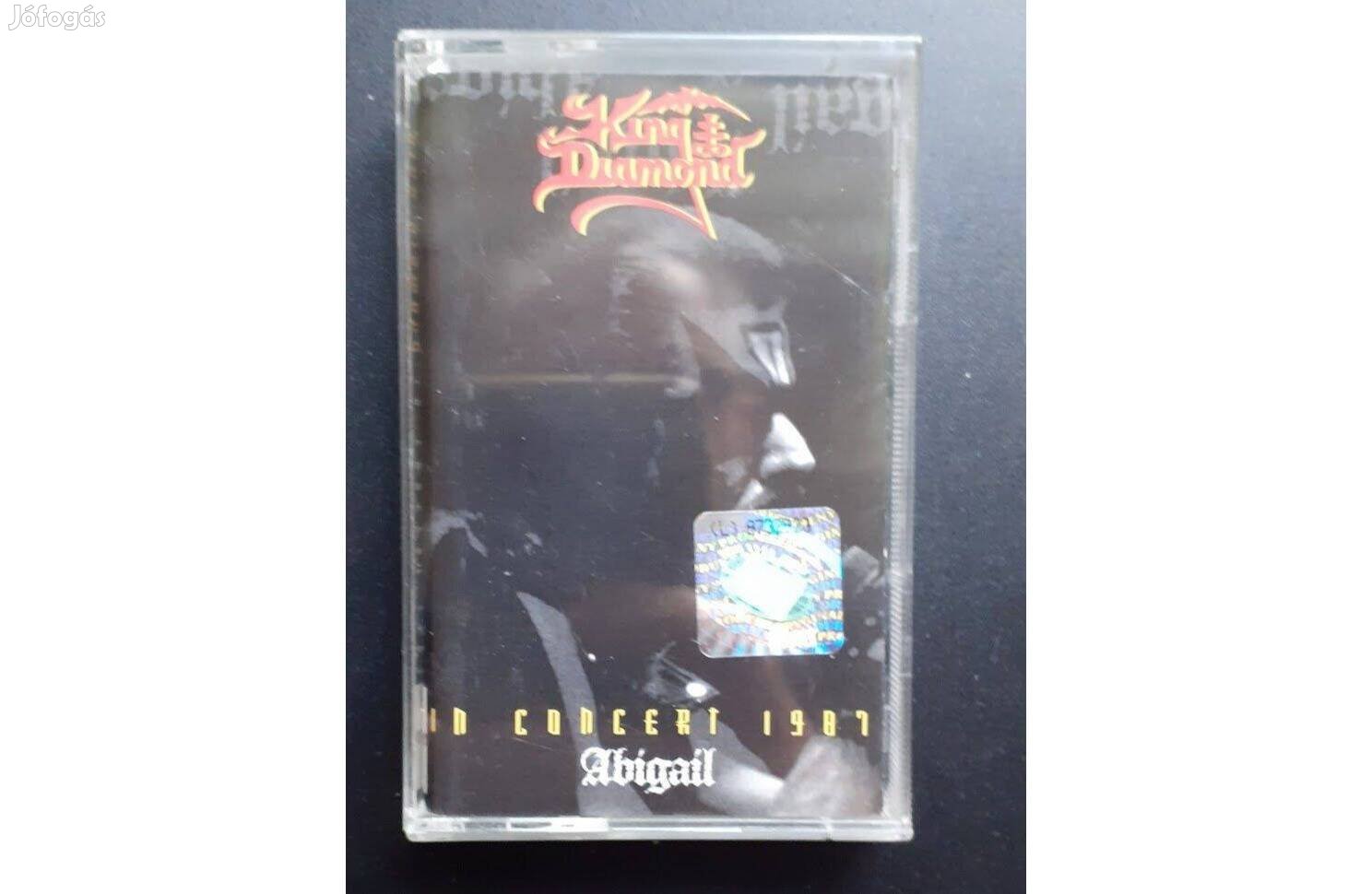 King Diamond Abigail In Concert 1987 MC új kazetta Roadrunner 1998