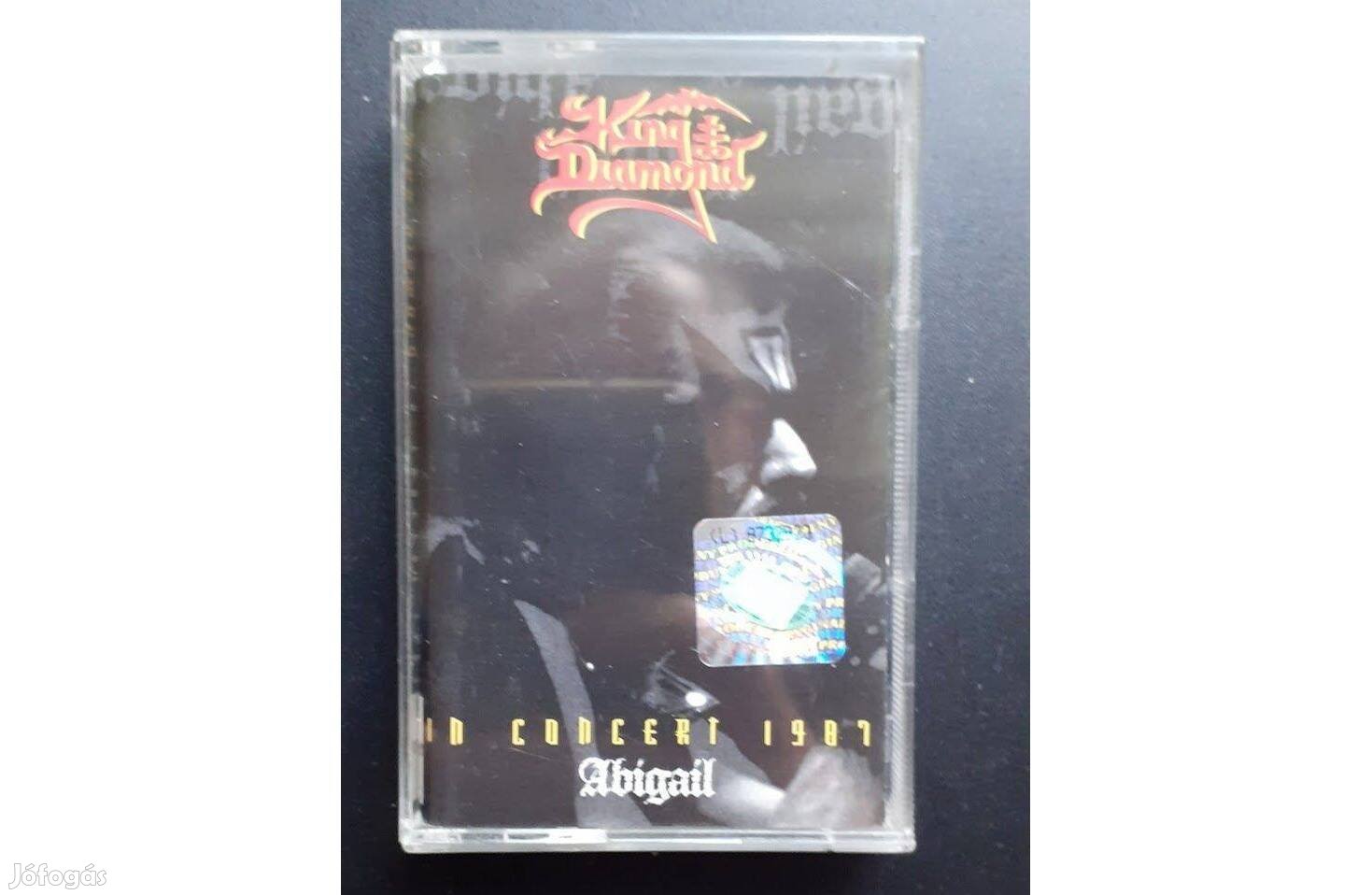 King Diamond Abigail In Concert 1987 MC új kazetta Roadrunner 1998