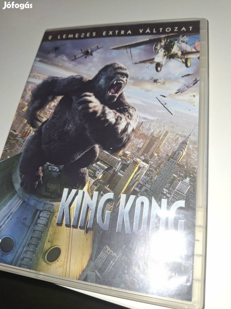 King Kong DVD Film 2 lemezes