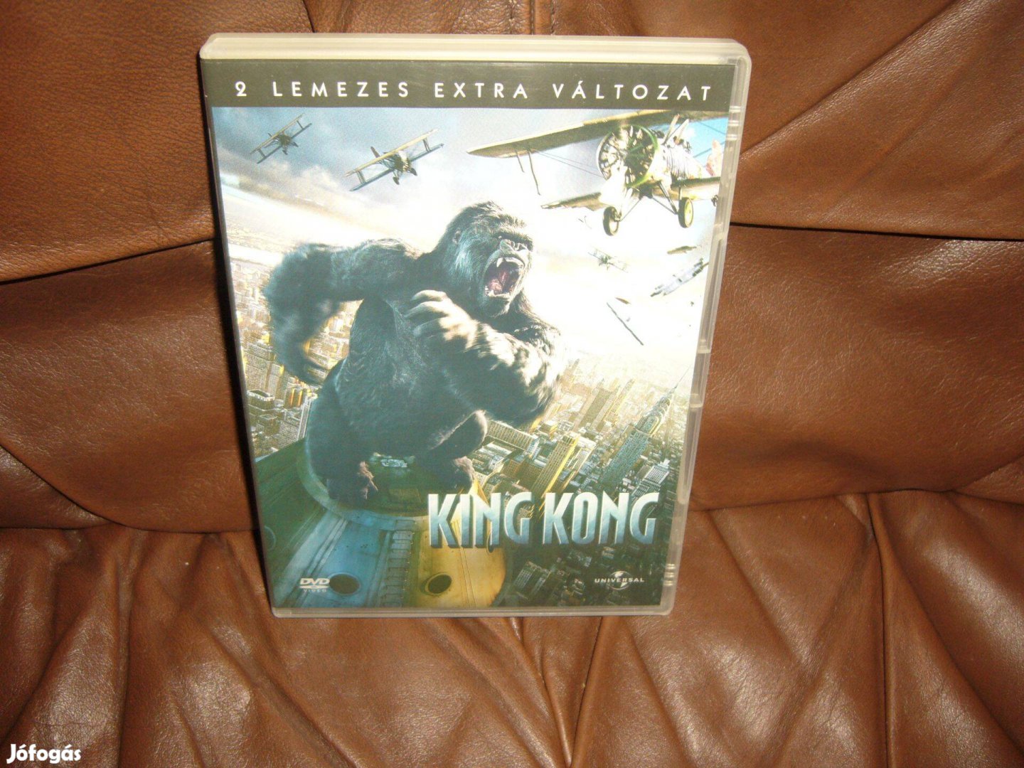 King Kong . dvd film . Cserélhető Blu-ray filmre