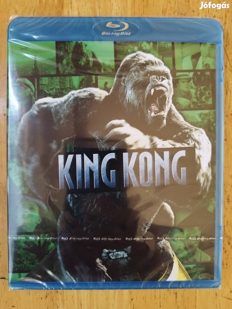 King Kong blu-ray Peter Jackson Új 