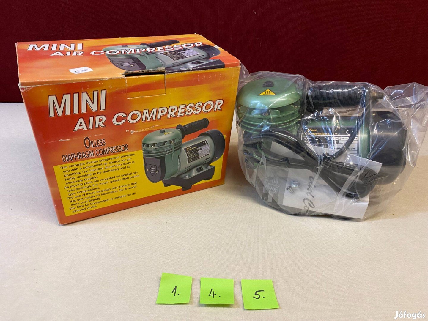King Spark mini légkompresszor/kompresszor