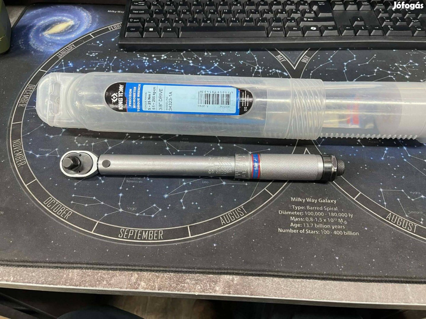 King Tony nyomatékkulcs 5-25Nm