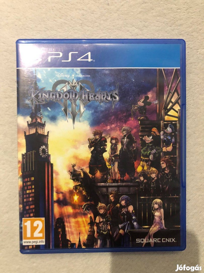 Kingdom Hearts 3 III Ps4 Playstation 4 játék