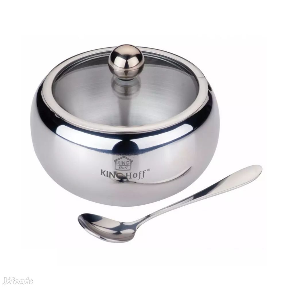 Kinghoff cukortartó - inox (KH-3725)