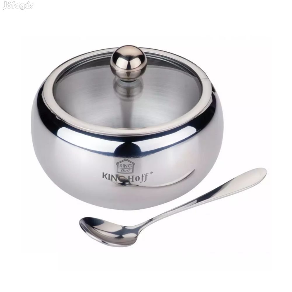 Kinghoff cukortartó - inox (KH-3725)