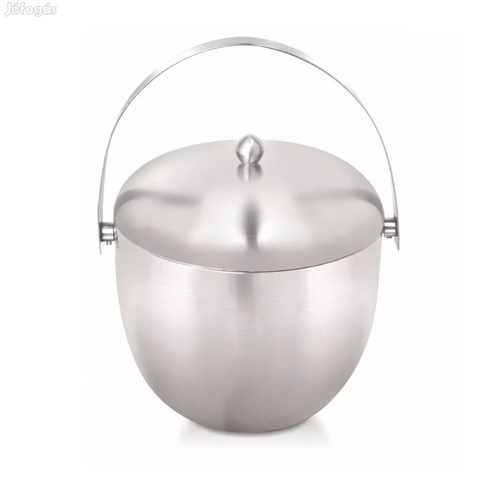 Kinghoff duplafalú jégvödör - inox - 1.75L (KH-1492)