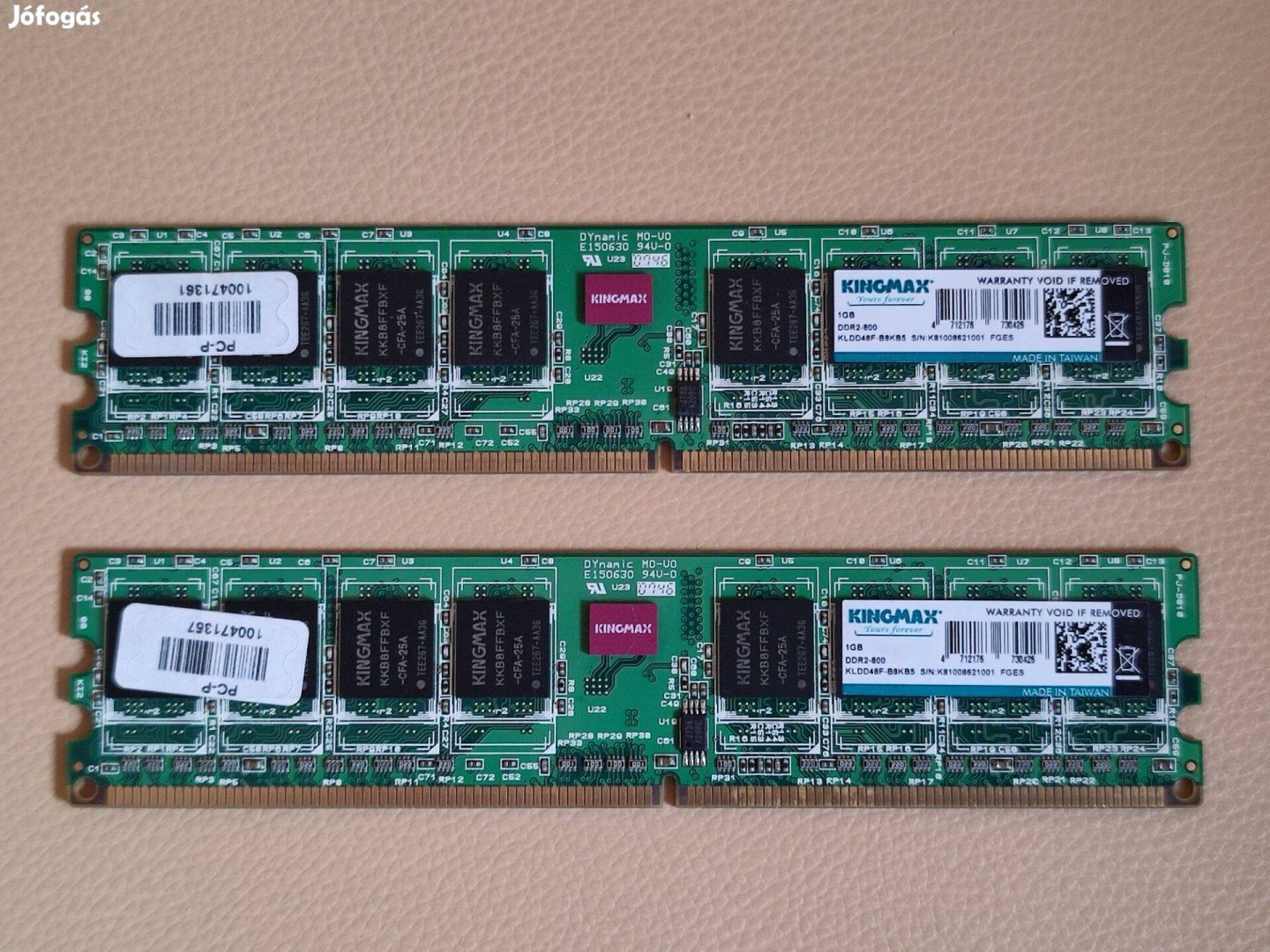 Kingmax 2x1Gb DDR2-800 memória