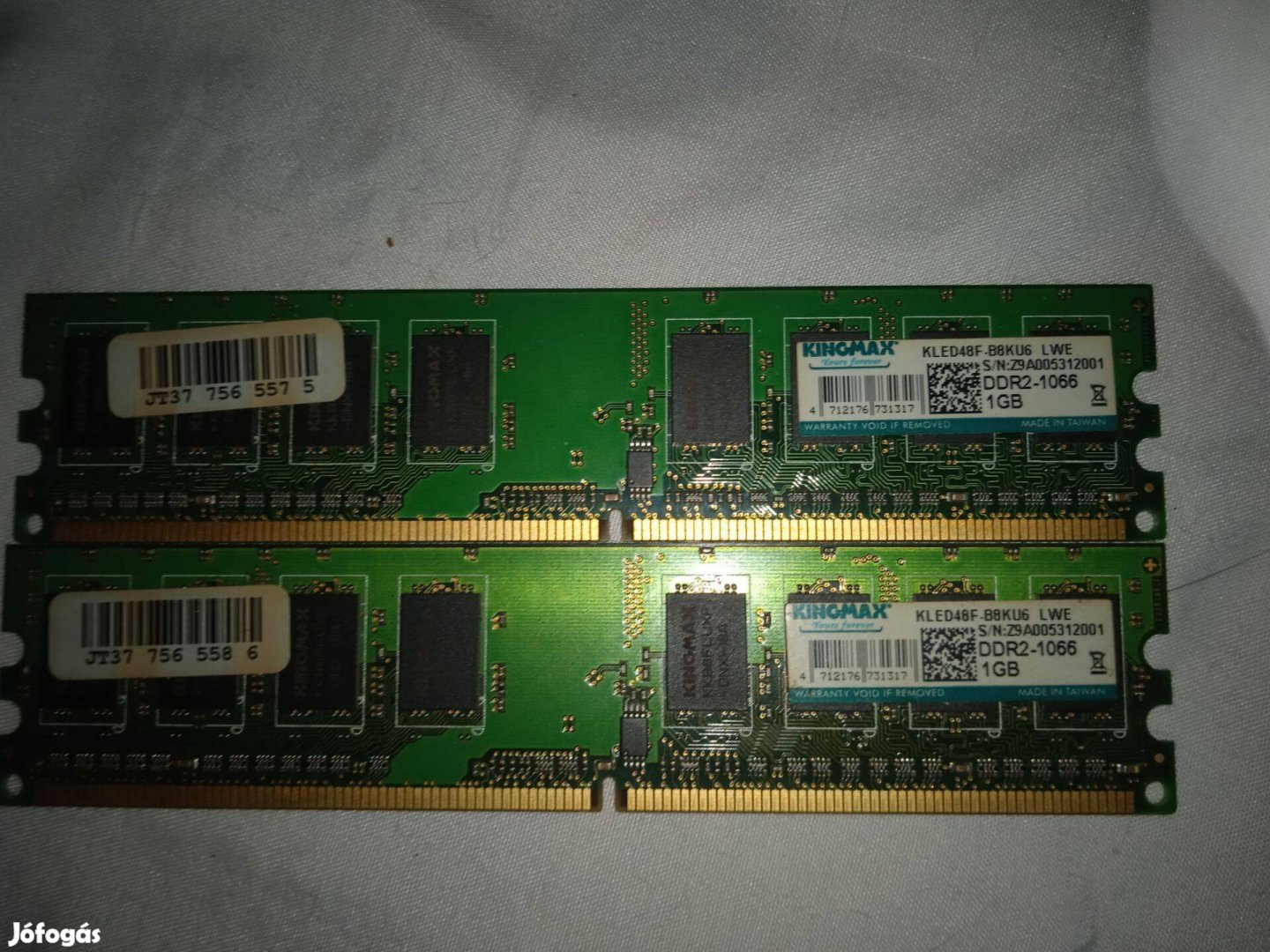 Kingmax DDR2 memória 1GB