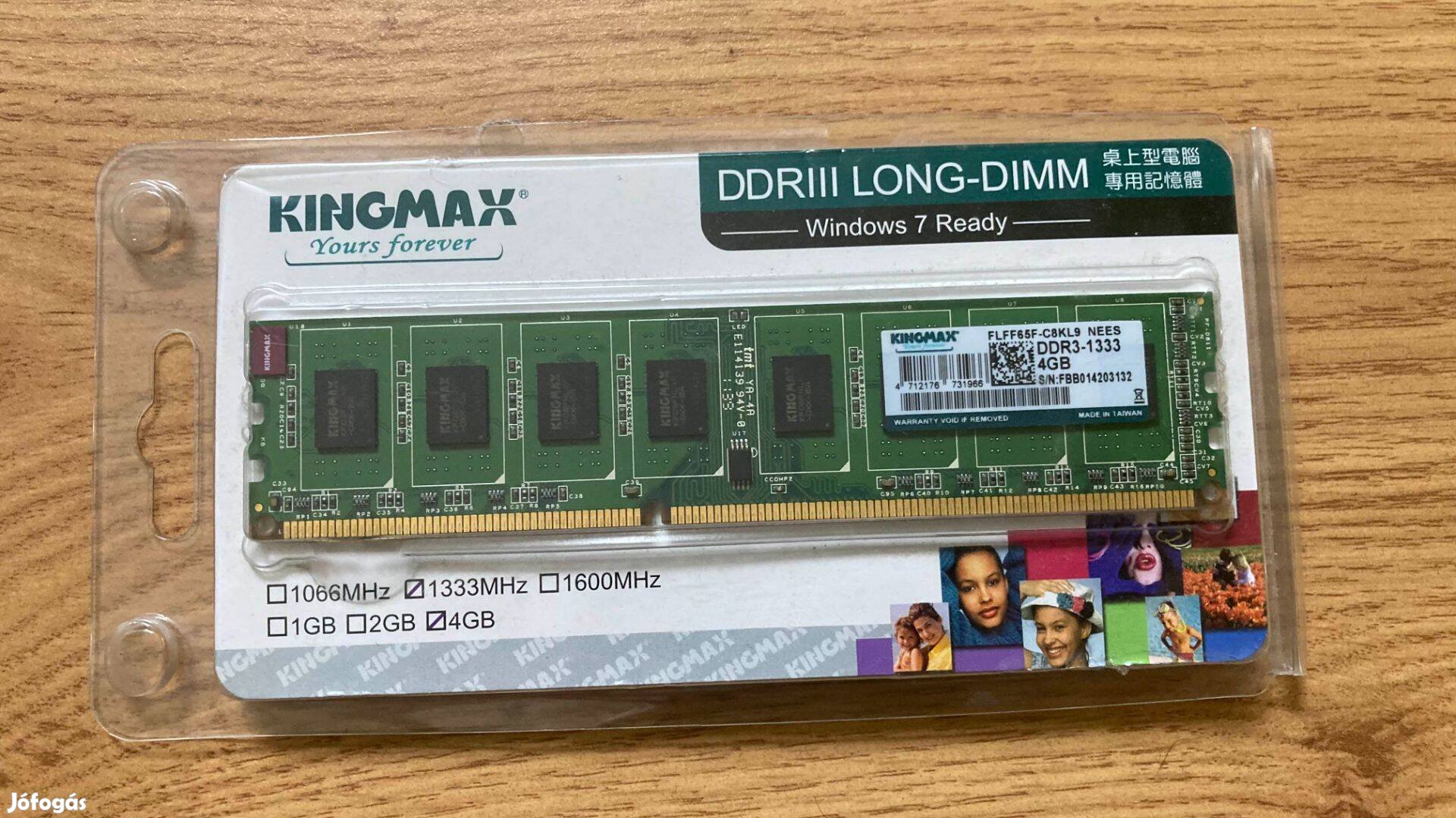 Kingmax DDR3-1333 4GB RAM PC Memória