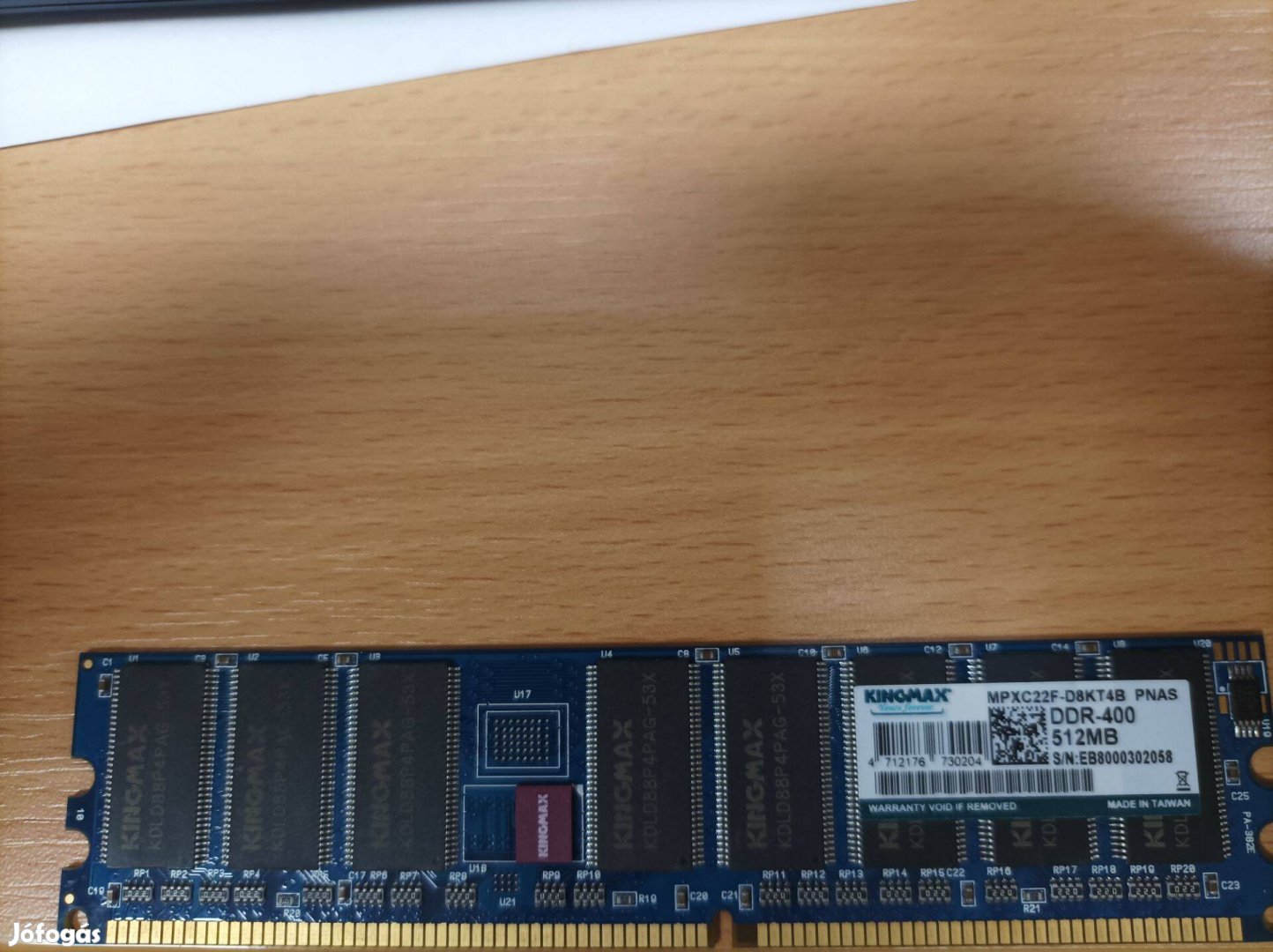 Kingmax DDR-400 512 Memória
