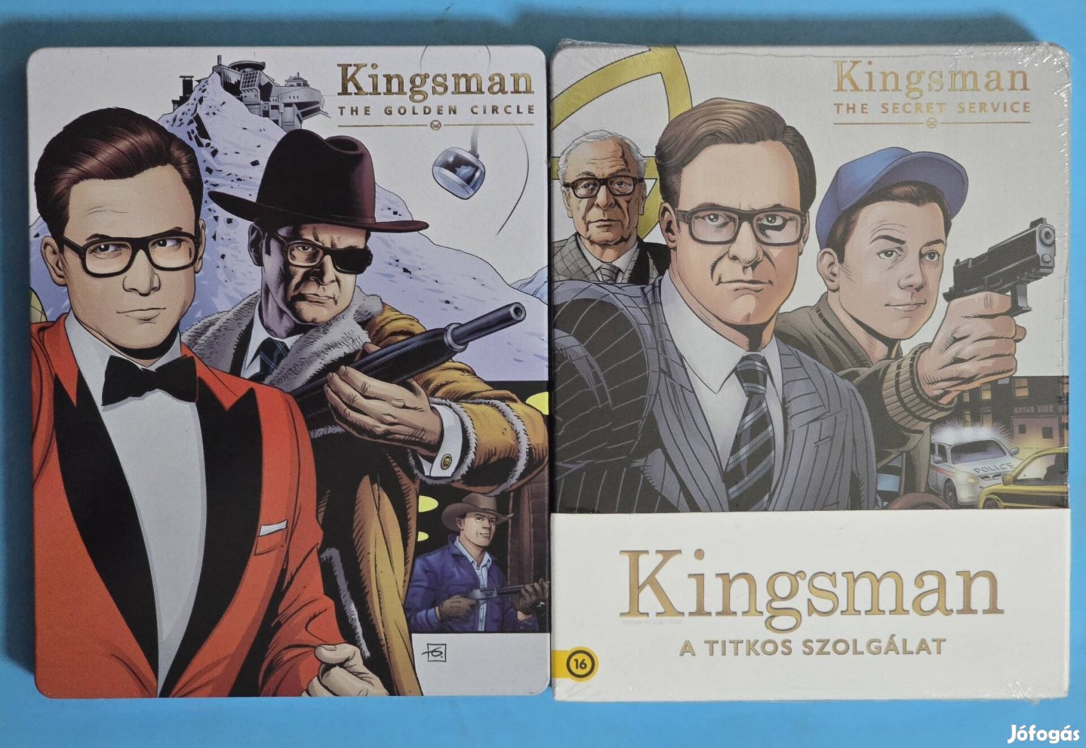 Kingsman 1,2rész (fémdoboz) blu-ray