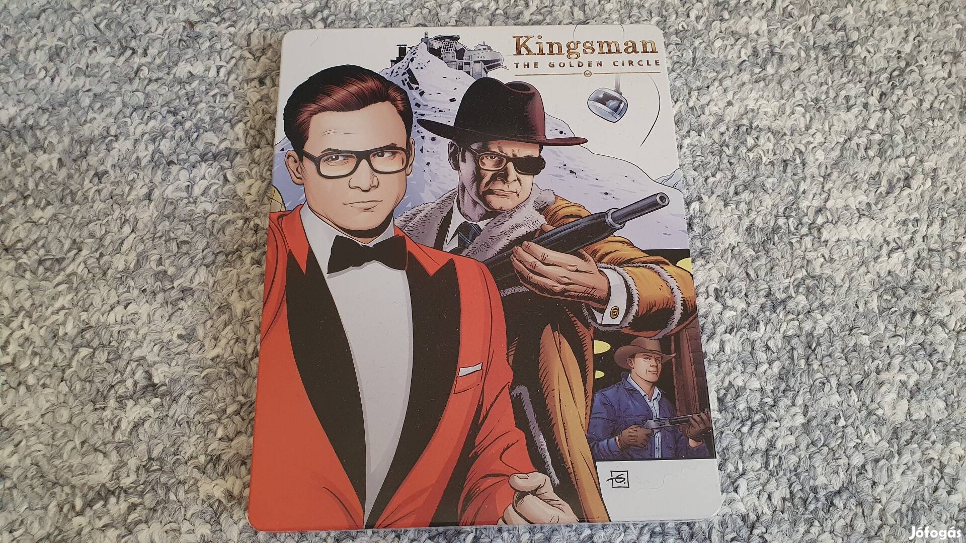 Kingsman: Az aranykör blu-ray steelbook