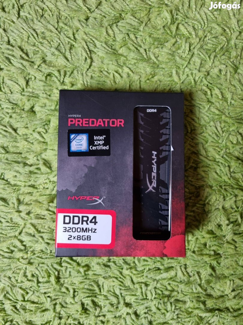 Kingston 16GB DDR4 3200MHz CL16 XMP Hyperx Predator Black memó