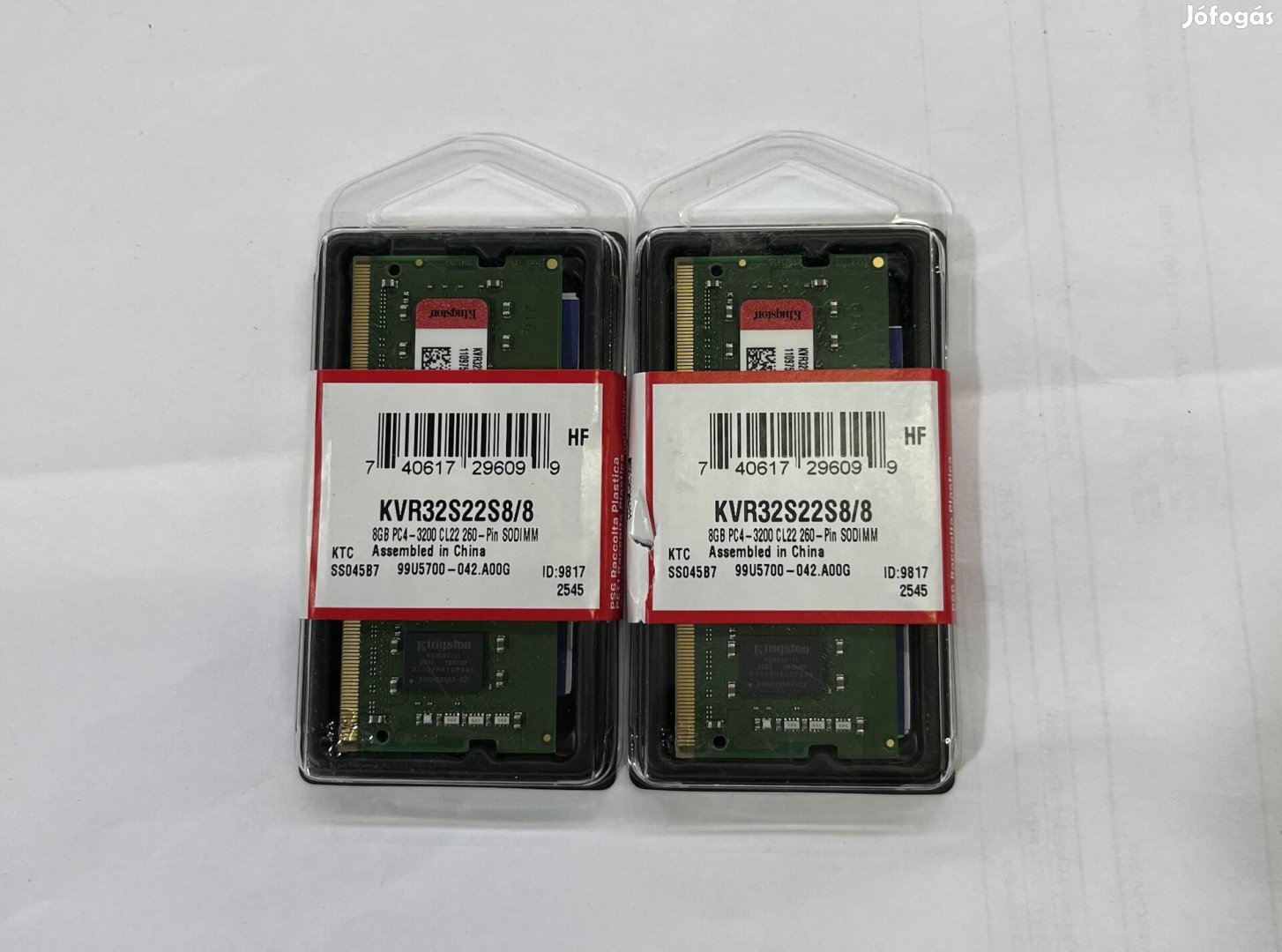 Kingston 16gb2x8 ddr4 3200mhz