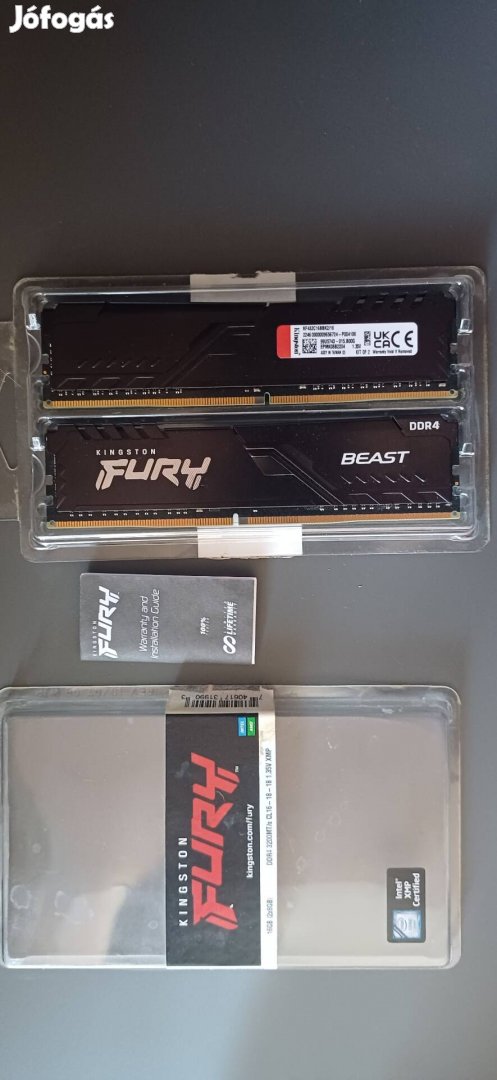 Kingston 16gb ram, 2x8