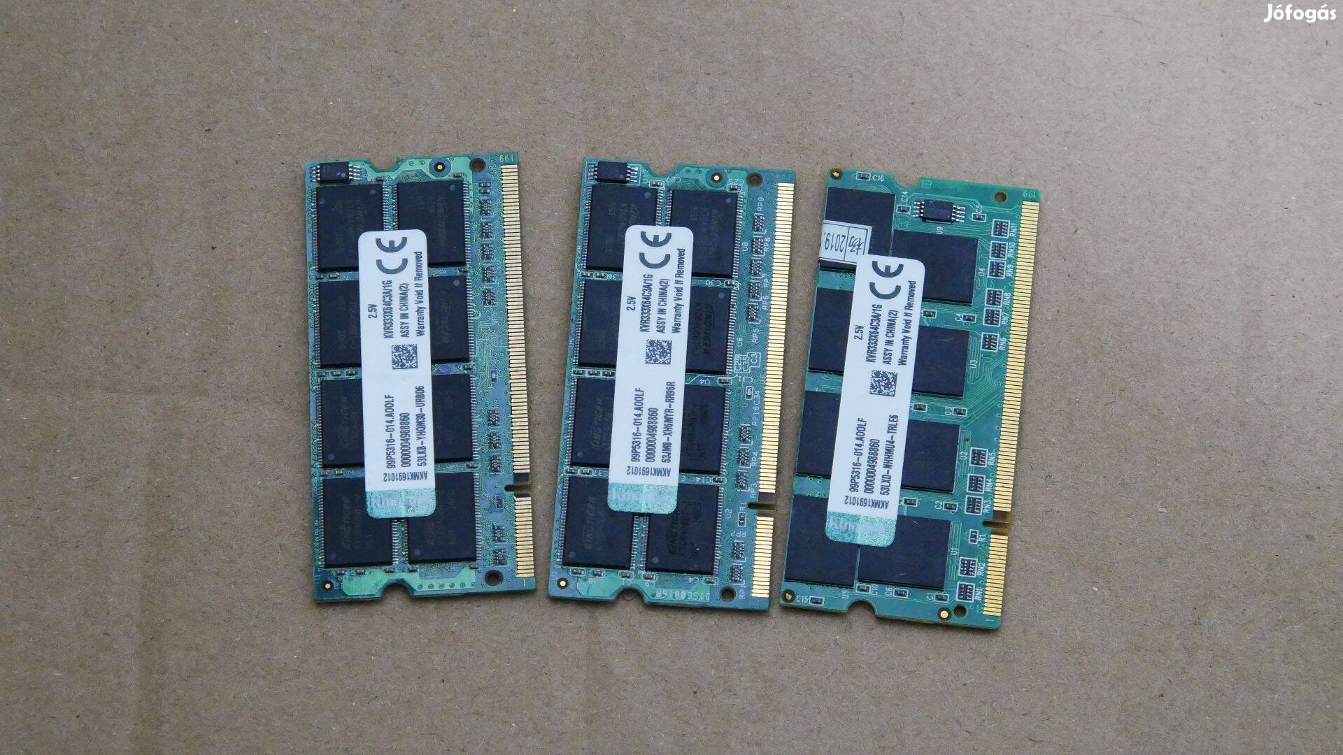 Kingston 1GB DDR1 Laptop Notebook Ram Memória 400mhz 333mhz ddr