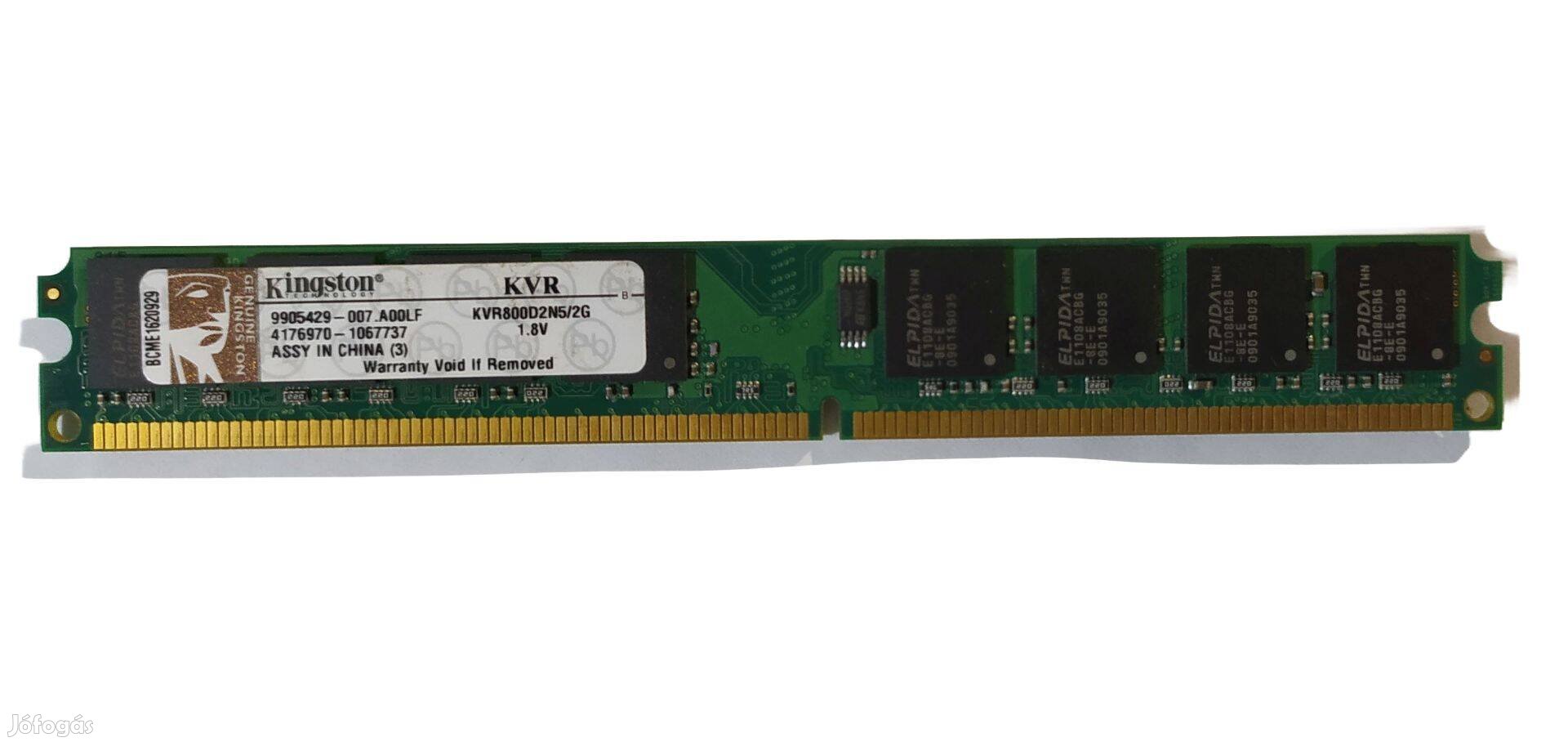 Kingston 2GB DDR2 800MHz memória