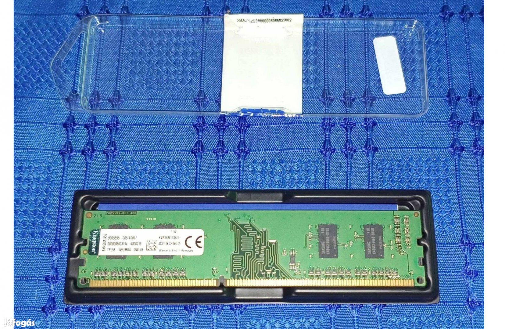 Kingston 2GB DDR3 RAM 1600Mhz Memória Kvr16N11S6/2