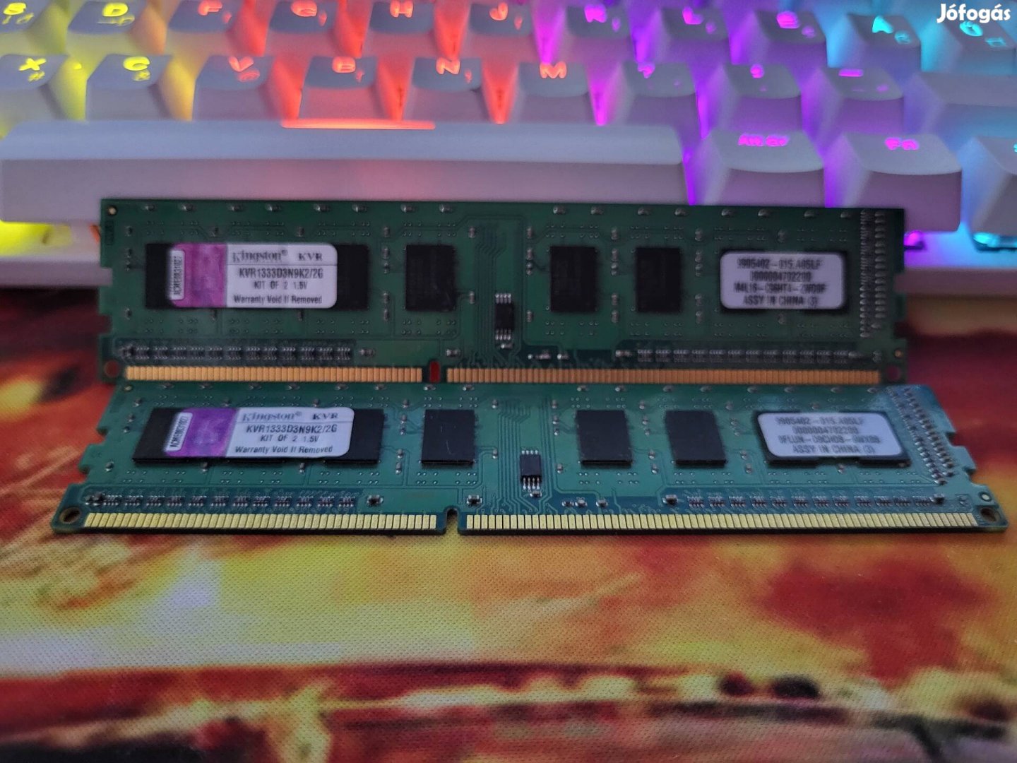 Kingston 2x4 gb ddr3 ram