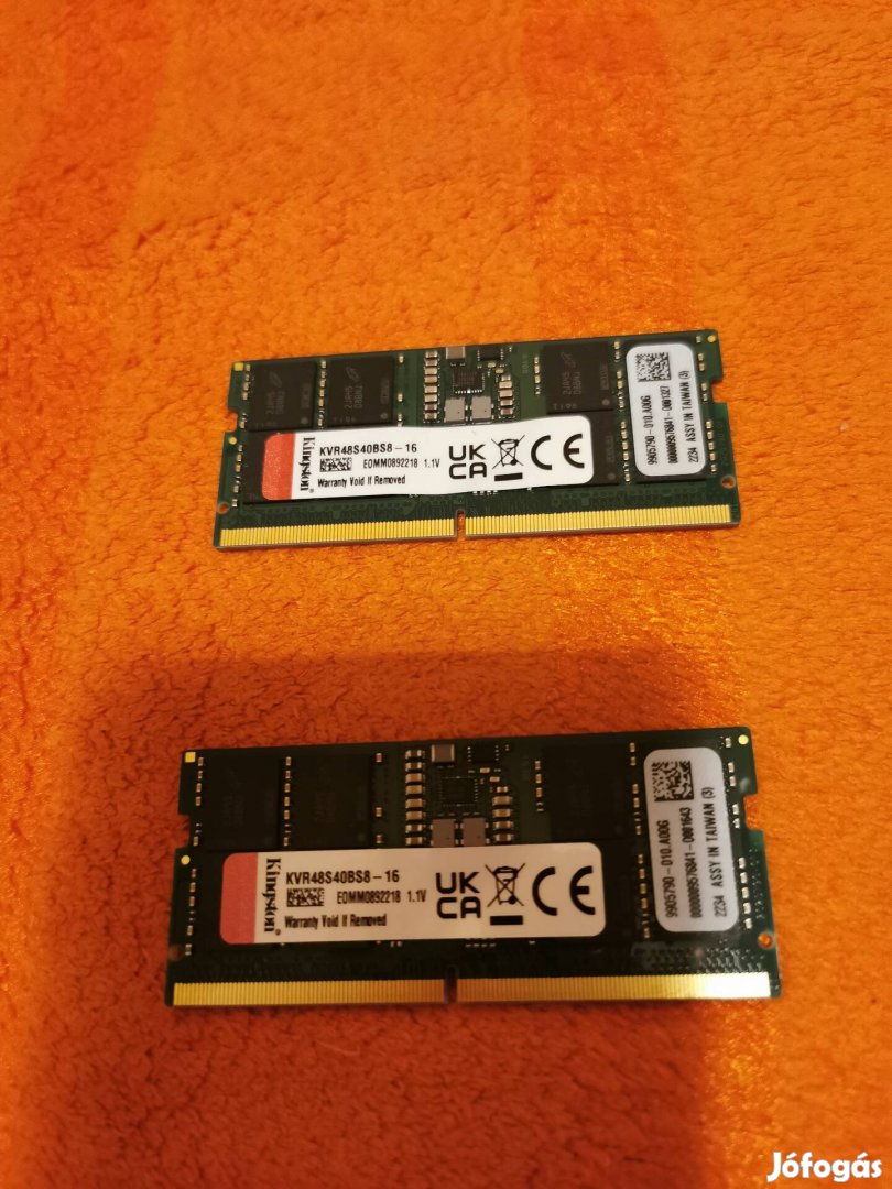 Kingston 32 GB laptop DDR5 ram