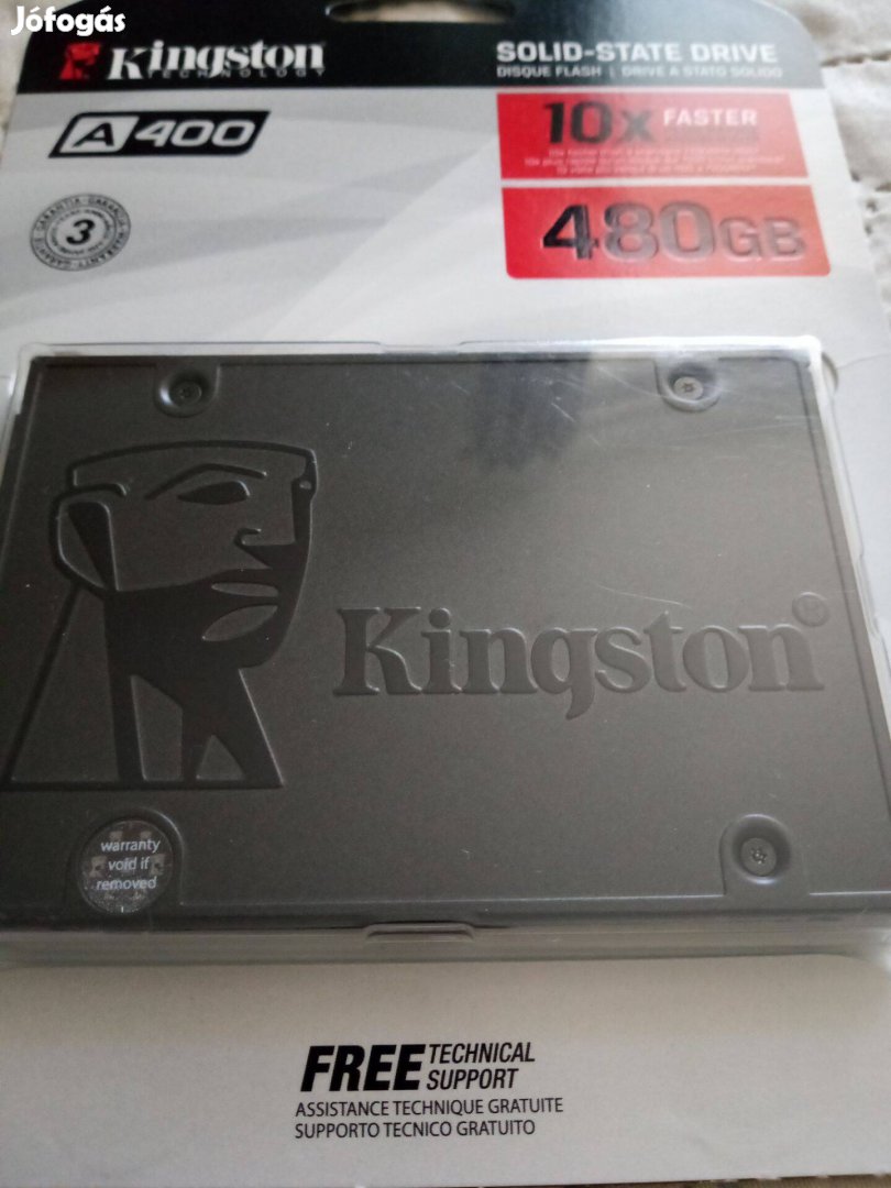 Kingston 480GB SATA3 2,5" 7mm (SA400S37/480G) SSD