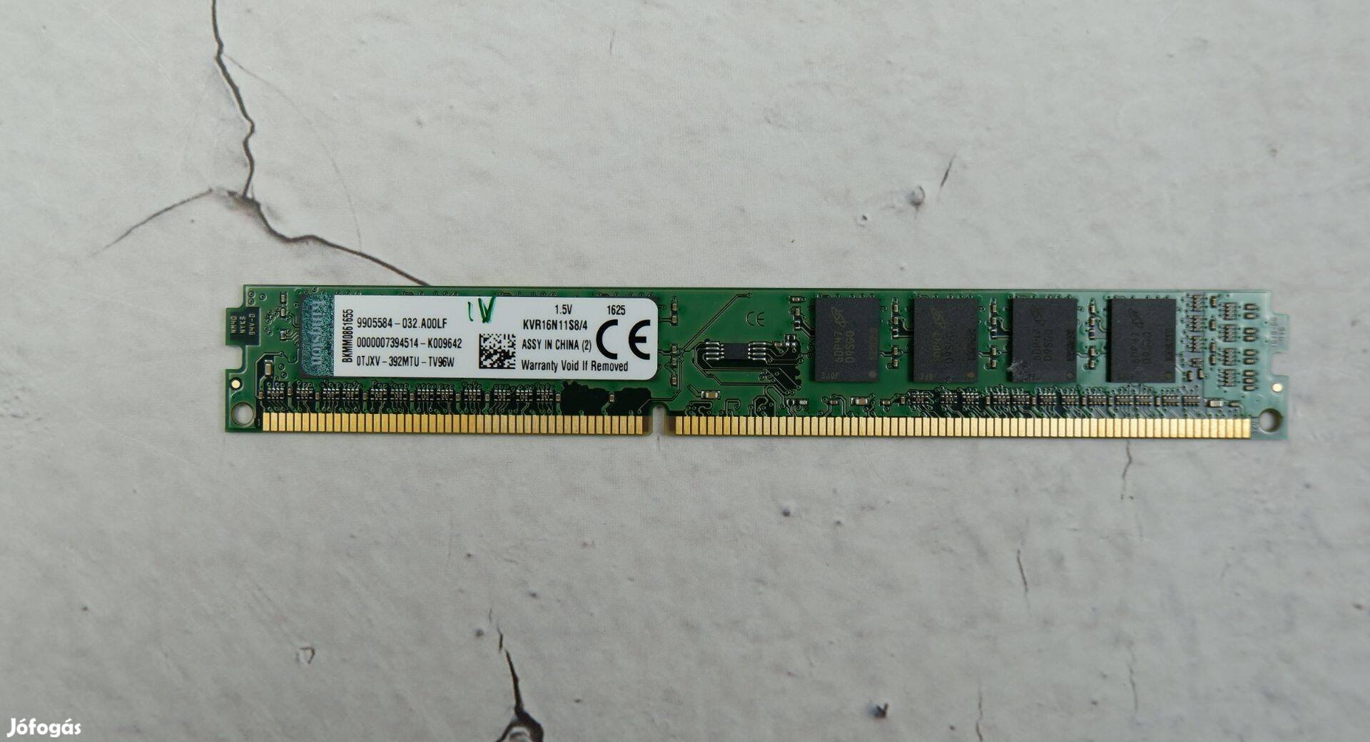 Kingston 4GB DDR3 1600MHz RAM memória Kvr16N11S8/4 #4