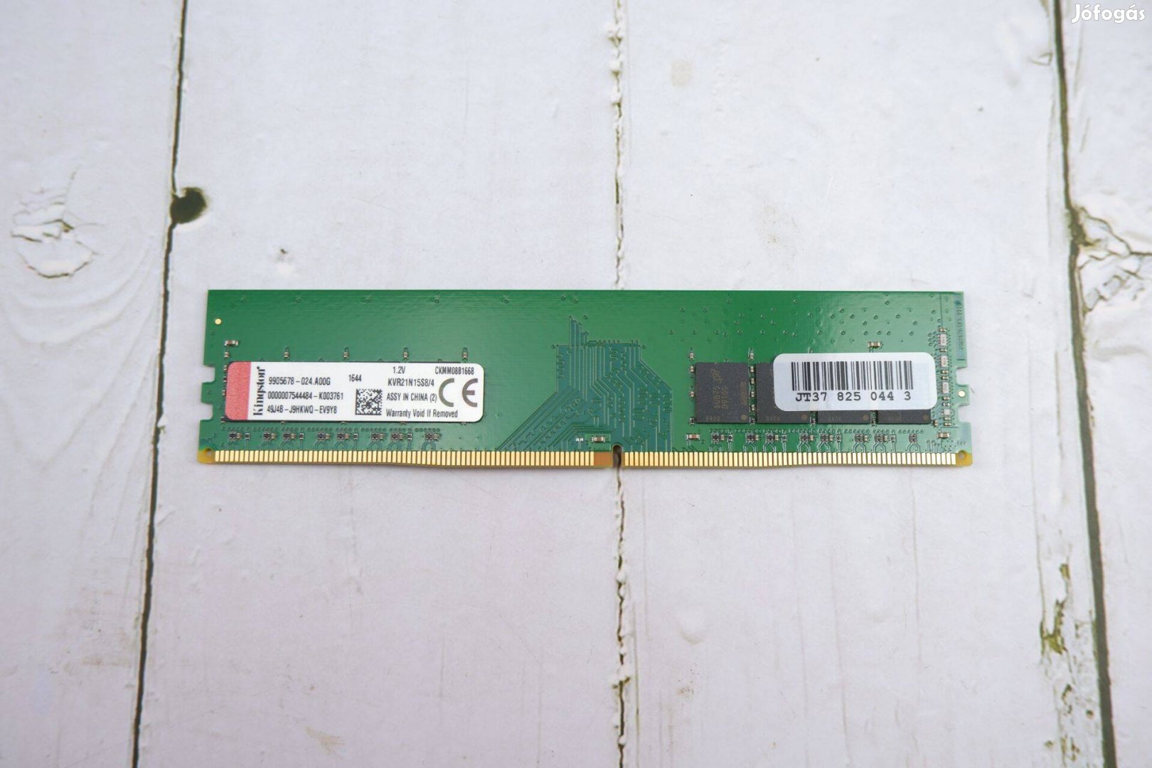 Kingston 4GB DDR4 2133MHz RAM memória Kvr21N15S8/4