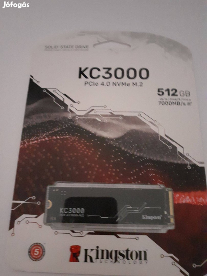 Kingston 512GB KC3000 M.2 Nvme