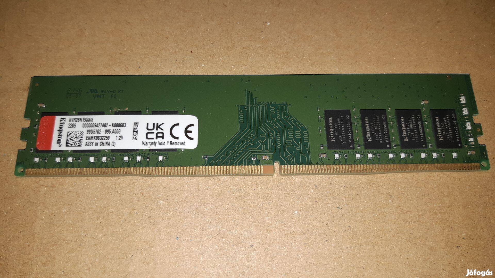 Kingston 8GB 2666MHz DDR4