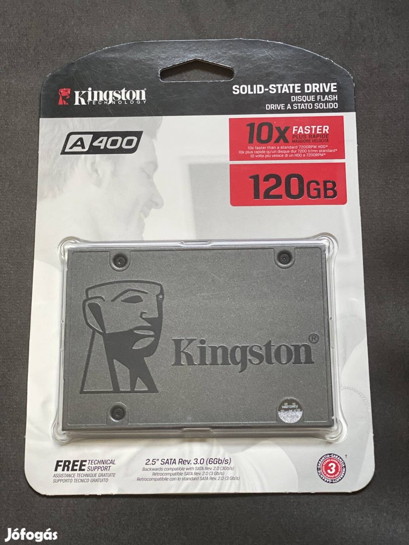 Kingston A400 120 Gb SSD Meghajto