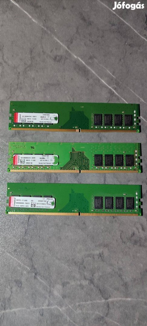 Kingston DDR4 3x8gb 2400MHz