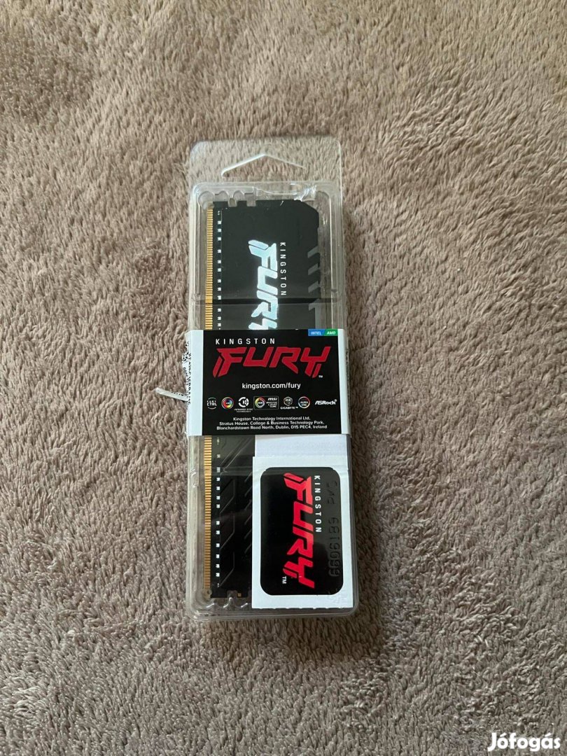 Kingston Fury 16GB/2666MHz DDR-4 memória