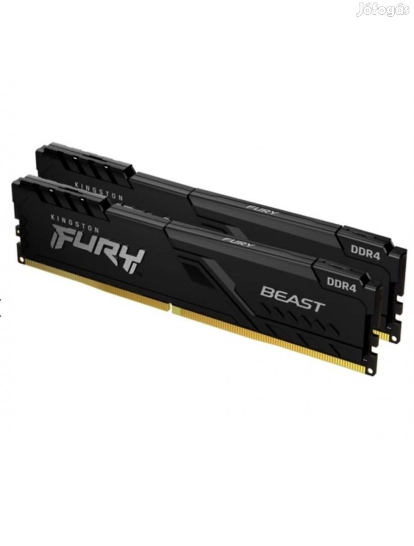 Kingston Fury Beast DIMM 2x8GB 3200MHz DDR4 memória